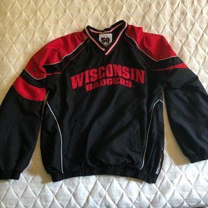 Vintage Wisconsin Badgers Windbreaker